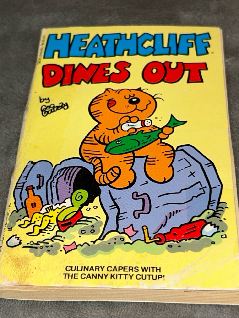Heathcliff Dines Out by George Gately, Paperback, 1987